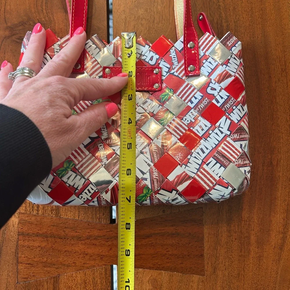 Nahui Ollin Red Twizzler bag